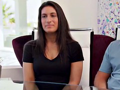 Amateur, Brunette brune, Couple, Partouze, Petite amie, Groupe, Orgie, Echangistes