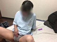 Leie, Asiatisch, Tussi, Hochschule, Fingern, Japanische massage, Masturbation, Solo