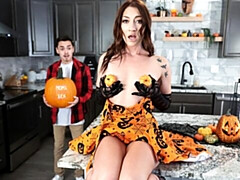 Grosser arsch, Grosser schwanz, Blasen, Hundestellung, Milf, Pov