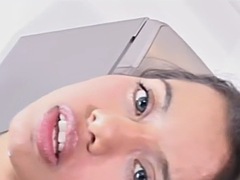 Little Lupe fingers her tight little pussy