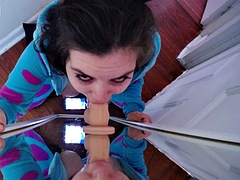 Amateur, Chica, Tetas grandes, Mamada, Morena, Consolador, Juguetes