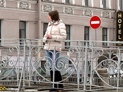 Leie, Tussi, Braunhaarige, Verrückt, Süss, Nackt, Nippel, Rau