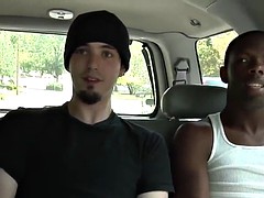 Verga grande, Negro, Británico, Ébano, Gay, Grupo, Hd, Interracial