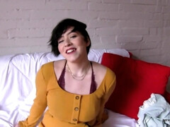 Kinky Amilia Onyx - gives POV homemade blowjob