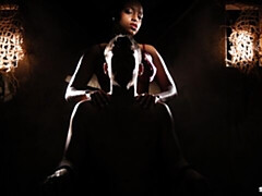 White lover screwed a gorgeous ebony girlfriend Vicky Menage