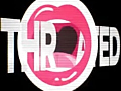 Nana, Gros seins, Brunette brune, Plantureuse, Bâillonner, Lingerie, Pov, Lécher le sphincter