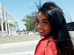 Kitty Love gives head and gets banged in public