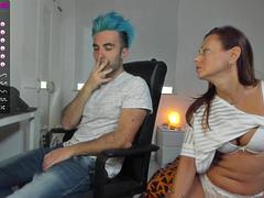 Amateur, Sucer une bite, Couple, Branlette thaïlandaise, Webcam