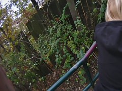 chick gets spoiled on a spy cam