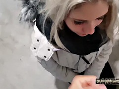 Leie, Schönheit, Blondine, Spermaladung, Deutsch