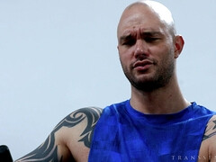 Kont, Grote mammen, Sportzaal, Handbeurt, Latijnse vrouw, Shemale, Billekoek, Tieten likken