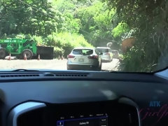 素人, ビーチ, ビキニ, 彼女, オーガズム, アウトドア, ハメ撮り, 公共