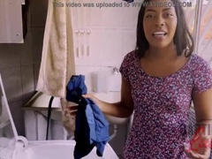 Amateur, Cul, Grosse bite, Noire, Sucer une bite, Queue, Noir ébène, Fille latino