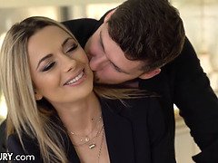 Grosse bite, Gros seins, Blonde, Sucer une bite, Gorge profonde, Mère que j'aimerais baiser, Réalité, Criant