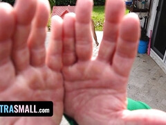 Madison Wilde's naughty cosplay gets a messy creampie from her boyfriend on St. Patrick's Day