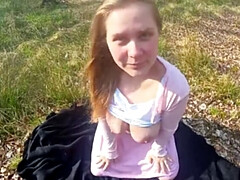 Blonde Maja Meer Wild Forest Fuck - Big Tits & Squirting Fun