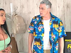 デカ尻, デカパイ, 巨乳な, イく瞬間, 女, オーガズム, オマンコ, 三人