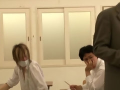 素人, アジア人, グループ, 日本人, レズビアン, オナニー, 赤毛, ティーン