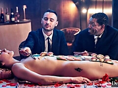 18 jahre, Arsch, Grosser schwanz, Hundestellung, Interrassisch, Natürlichen titten, Dürr, Titten