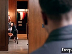 Adriana & Maitland in interracial foursome