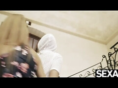 Sexy blonde has hot lesbian sex with stunning brunette girlfriend