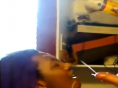 Amateur, Mamada, Corridas faciales, Interracial, Realidad