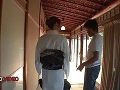 Hardcore sultry Asian MILF delivers Blowjob then gets pounded fiercely by young stud MILF