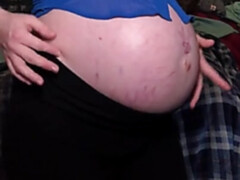 デカパイ, 巨乳な, フェティッシュ, 自然山雀, 乳首, 妊娠, 赤毛, 一人