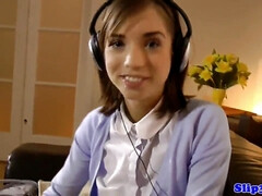 Amateur, Sucer une bite, Britannique, En levrette, Lunettes, Hd, Chatte, Adolescente