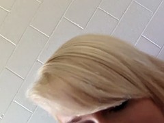 Blonde, Tir de sperme, Hard, Pov