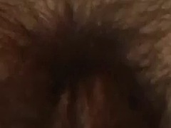 Stepson loves my fat hairy mature pussy and records it pays to jerk off