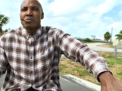 Leie, In den arsch, Schwarz, Blasen, Schwul, Handjob, Interrassisch, Im freien