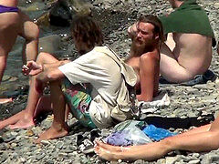 Strand, Kompilation, Gruppe, Im freien, Öffentlich, Erotischer film, Jungendliche (18+), Spanner