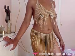 Amateur, Chica, Negro, Ébano, Francés, Hd, Pezones, Aceite