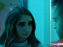 18, フェラチオ, 茶髪の, グループ, ハードコア, 異人種間, パーティ, ティーン