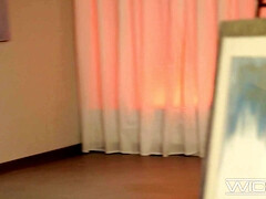 デカチン, ブロンド, フェラチオ, カップル, 母, 現実, 喫煙, オッパイの