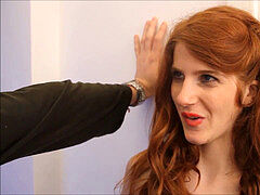 Anal, Plage, Italienne, Lingerie, Rousse roux, Maigrichonne, Jarretelles