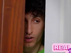 Clever Kimmy Kimm Seduces Stepbro into FINALLY giving her His Huge DICK - S3:E1