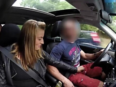 18 jaar, Enthousiasteling, Man die toekijkt, Tsjechisch, Hd, Klein, Gezichtspunt, Roodharige vrouw