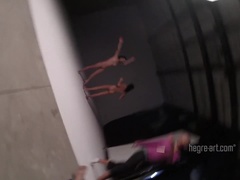 Negro, Flexible, Pezones, Pequeña, Afeitado, Tetas