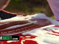 デカ尻, エロ熟女, フェティッシュ, レズビアン, なめる, オマンコ, 叫ぶ, ティーン