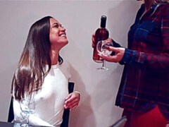 ブロンド, レズビアン, なめる, 淫乱熟女, オマンコ, ショートヘア, ティーン, オッパイの