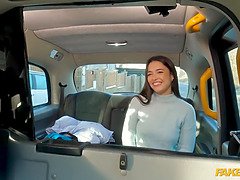 Watch this busty babe get her wet pussy drilled hard after being released from female prison