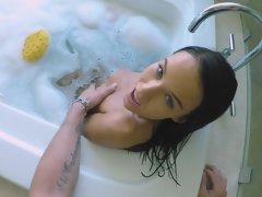 お尻, 美女, デカチン, フェラチオ, 茶髪の, エロティック, 裸, オッパイの