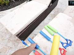 Grosser schwanz, Blondine, Blasen, Besamung, Dildo, Hardcore, Masturbation, Titten