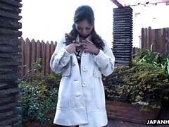 Asiático, Belleza, Mamada, Morena, Erótico, Japonés, Orinar, Medias largas