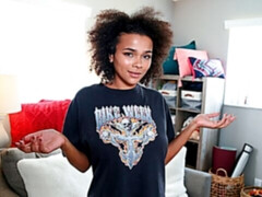 Gros cul, Noire, Robe, Noir ébène, Branlette thaïlandaise, Interracial, Mère que j'aimerais baiser, Dénudage