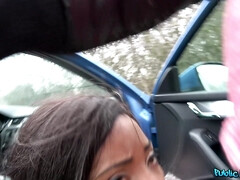 Ebony Kiki Minaj Pounded Outside