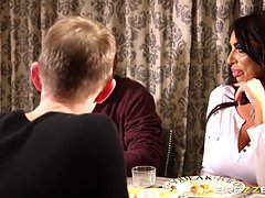 アナル, デカ尻, デカチン, デカパイ, イギリス人, 浮気者, イく瞬間, 淫乱熟女