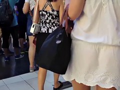 Enthousiasteling, Gezichtspunt, Tiener, Onder de rok, Bekijker